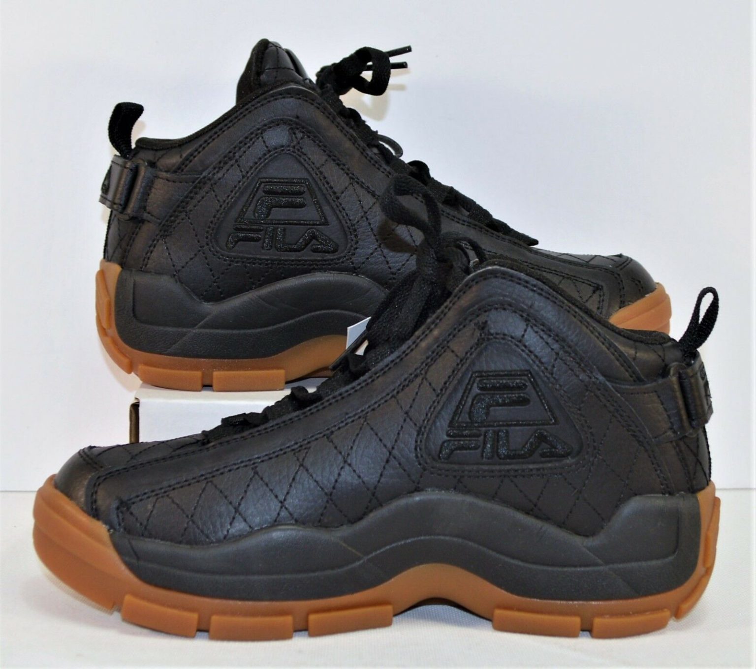 all black grant hill shoes